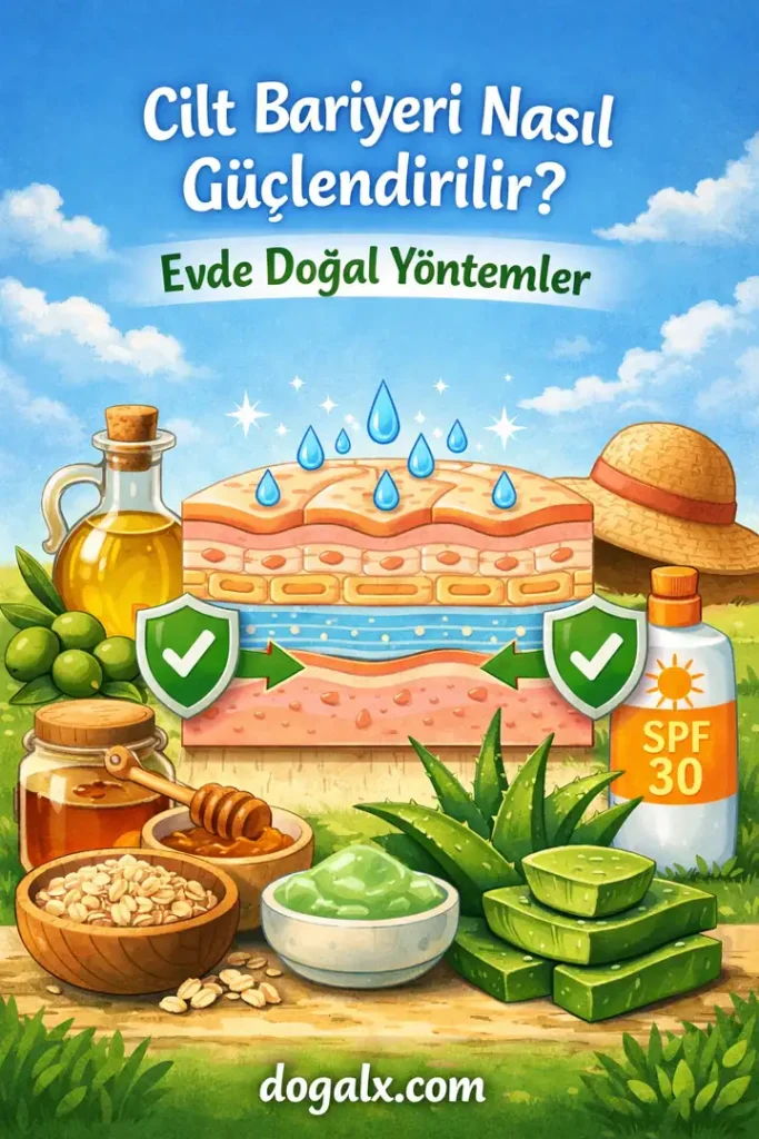 Cilt Bariyeri Nasıl Güçlendilir? Evde Doğal Yöntemler DoğalX