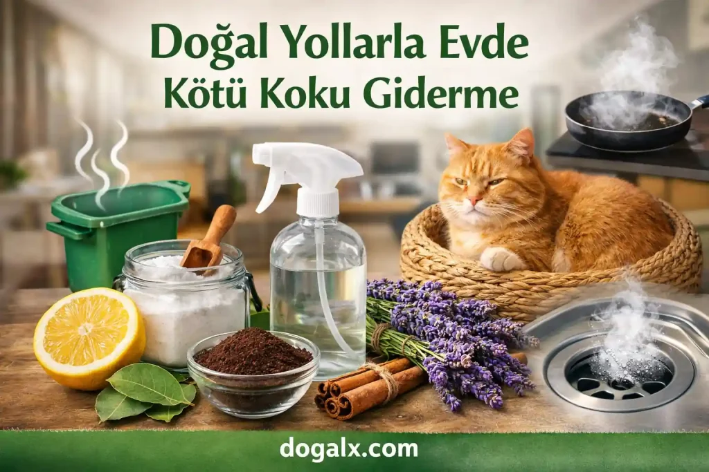 Doğal Yollarla Evde Kötü Koku Giderme DoğalX