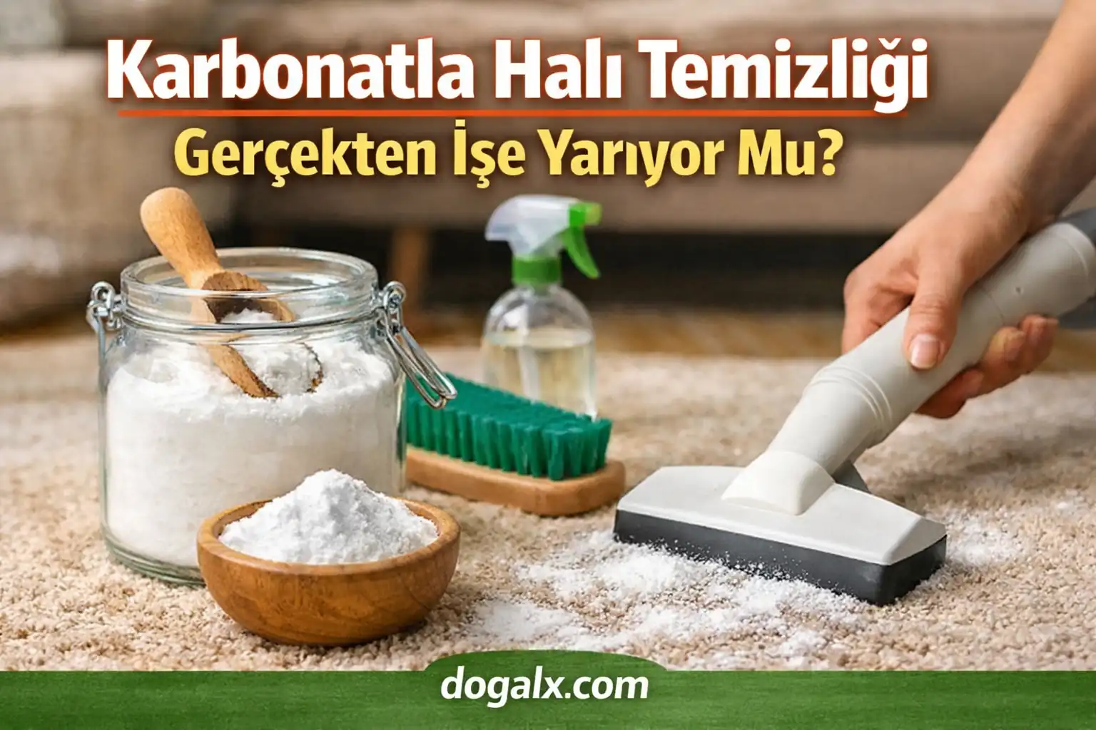Karbonatla Halı Temizliği Gerçekten İşe Yarıyor Mu DoğalX