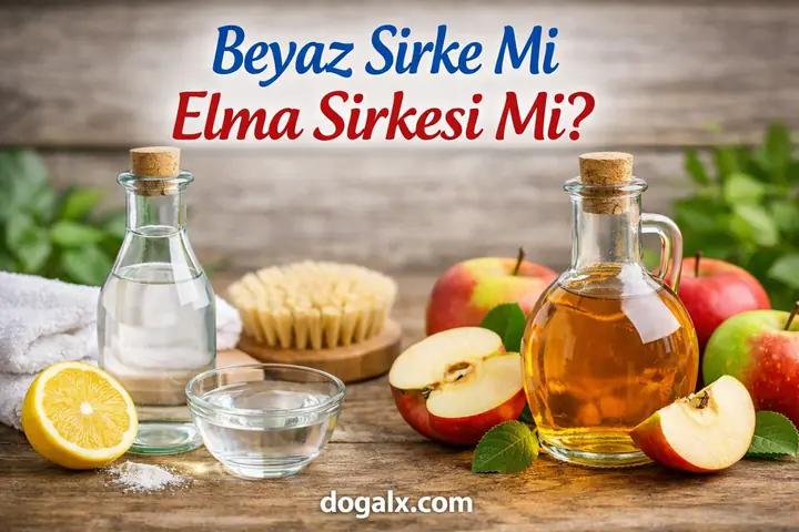 Beyaz Sirke Mi Elma Sirkesi Mi DoğalX