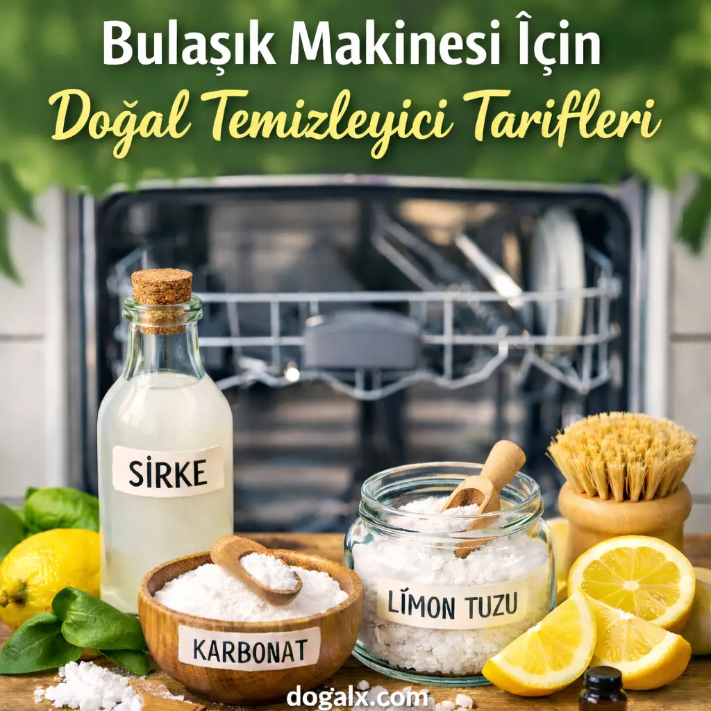 Bulaşık Makinesi İçin Doğal Temizleyici Tarifleri DoğalX
