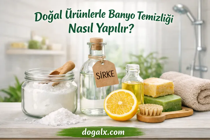 Doğal Ürünlerle Banyo Temizliği Nasıl Yapılır DoğalX