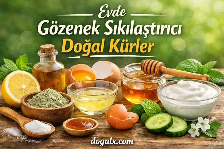 Evde Gözenek Sıkılaştırıcı Doğal Kürler DoğalX