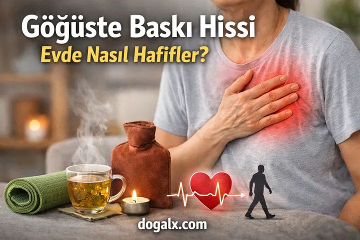 Göğüste Baskı Hissi Evde Nasıl Hafifler DoğalX