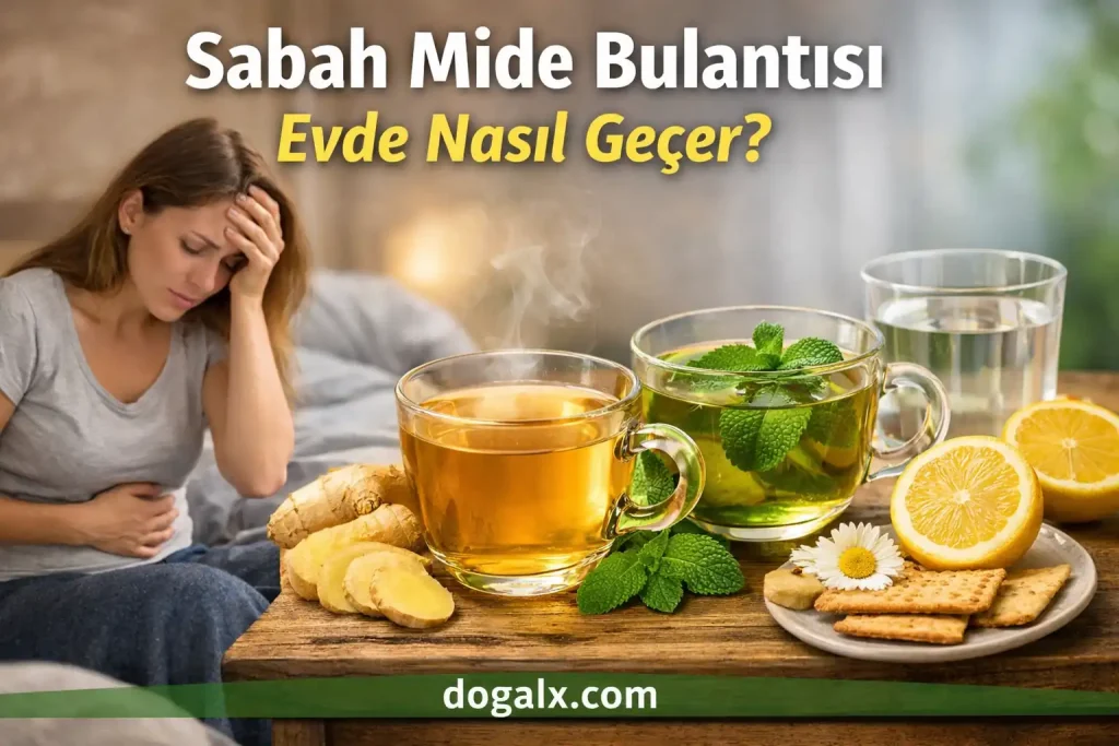 Sabah Mide Bulantısı Evde Nasıl Geçer DoğalX