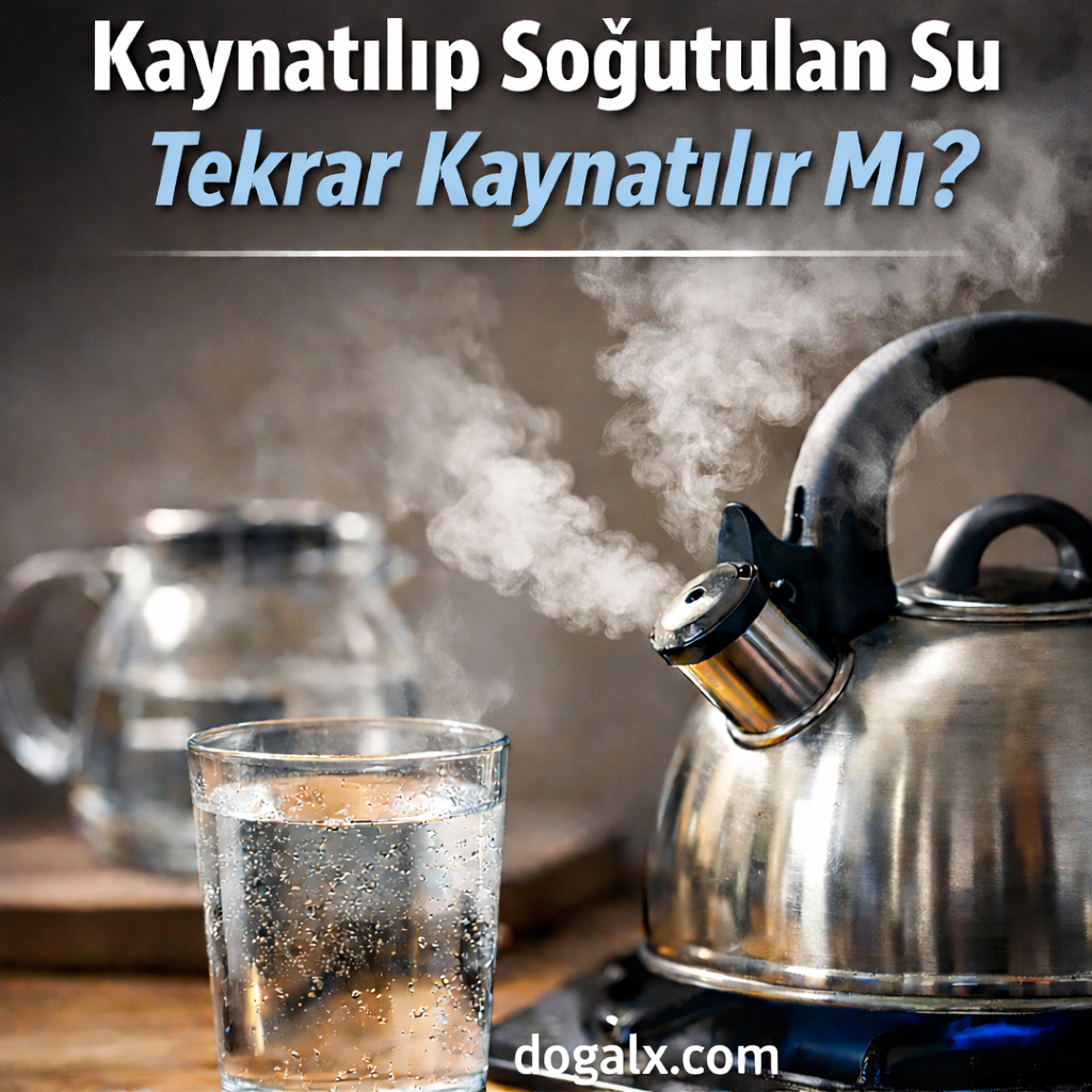 Kaynatılıp Soğutulan Su Tekrar Kaynatılır Mı DoğalX